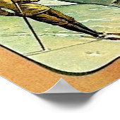 冬のスポーツでグリンデルワルト，スイス，モザイク ポスター (角)