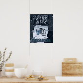 冬のスライド劇場用ポスター ポスター (キッチン)