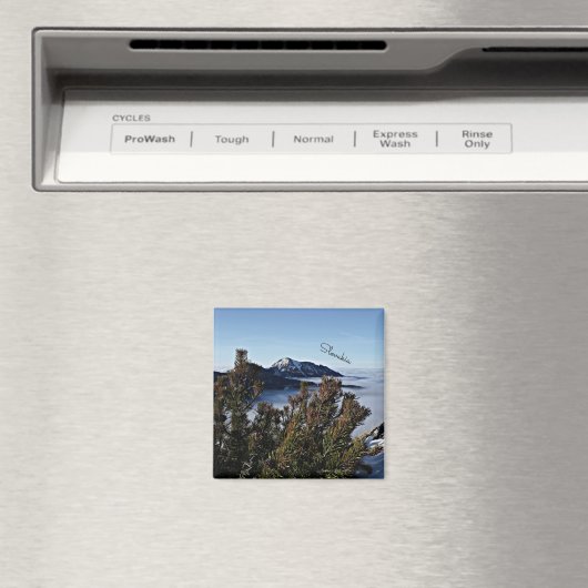 冬のスロバキア マグネット (インサイチュ (食洗機))