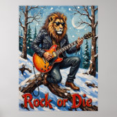 冬のセレナーデ：ライオンズリフ霜の降りたス ポスター (正面)