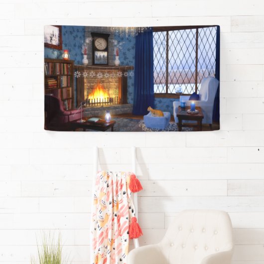 冬のセレニティバナー 横断幕 (インサイチュ)