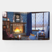 冬のセレニティバナー 横断幕 (横)