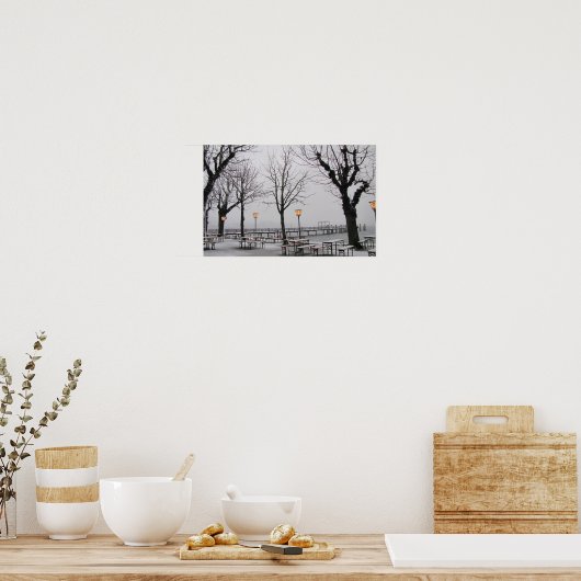 冬のセレニティ ポスター (キッチン)