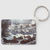 冬のセントラルパーク キーホルダー (正面)