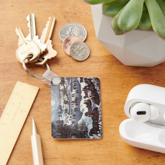 冬のセントラルパーク キーホルダー (デスク)