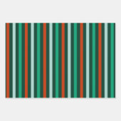 冬のセーターのスカーフ靴下の包み紙セット3 ラッピングペーパーシート (正面3)