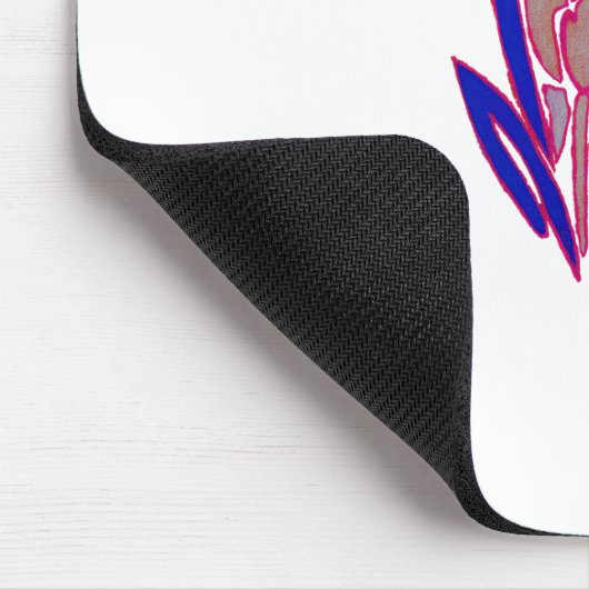 冬のタイミング美しいすばらしい美しい色のアート マウスパッド (コーナー)