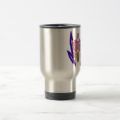 冬のタイミング 美しい 素晴らしい 愛らしい 色彩 アート トラベルマグ (中央)