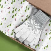 冬のダウンヒルスキーパターン 薄葉紙