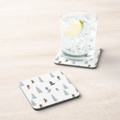 冬のダウンヒルパターン コースター (右側)