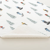 冬のダウンヒルパターン シェルパブランケット (3/4)