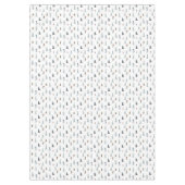 冬のダウンヒルパターン テーブルクロス (正面)