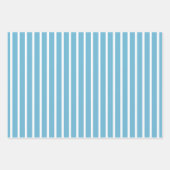 冬のダシュント犬のラッピング紙セット3 ラッピングペーパーシート (正面3)