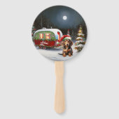 冬のダックスシュント・キャラバンクリスマスアドベンチャー ハンドファン (裏面)