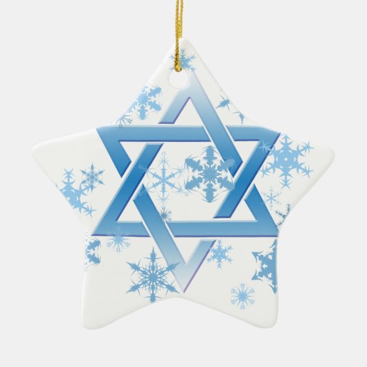 冬のダビ セラミックオーナメント (正面)