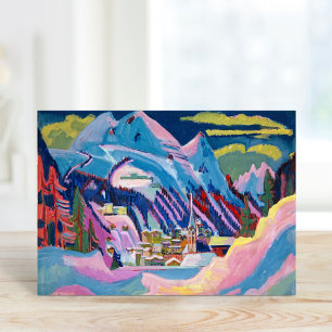 冬のダボス Ernst Ludwig Kirchner カード