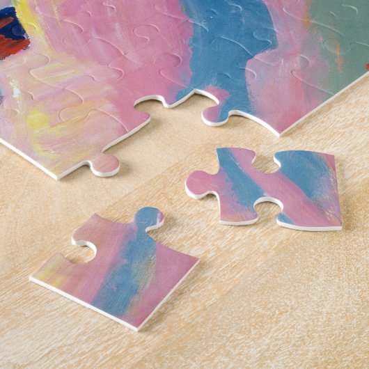 冬のダボス | Ernst Ludwig Kirchner ジグソーパズル (側面)