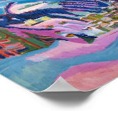 冬のダボス | Ernst Ludwig Kirchner ポスター (角)