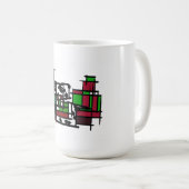 冬のダルマチア コーヒーマグカップ (正面右)