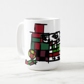 冬のダルマチア コーヒーマグカップ (正面左)