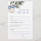 冬のチャイノアイセリーボウアドバイス花嫁がゲームになる (正面)