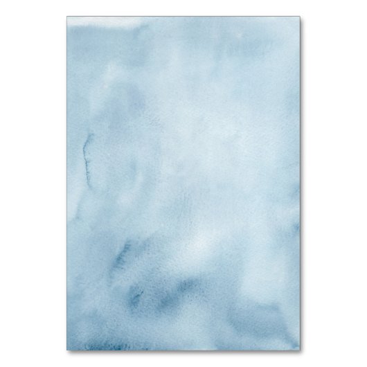 冬のチャイノアイセリーボウブライダルシャワーテーブル番号 テーブルナンバー (裏面)