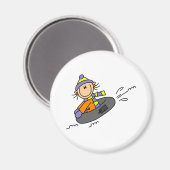 冬のチューブ マグネット (正面/裏面)