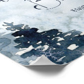 冬のチリバーポスター ポスター (角)