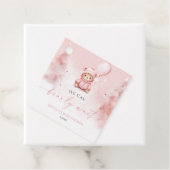 冬のテディベアベビーシャワー We Can Bearly Wait フェイバータグ (インサイチュ)