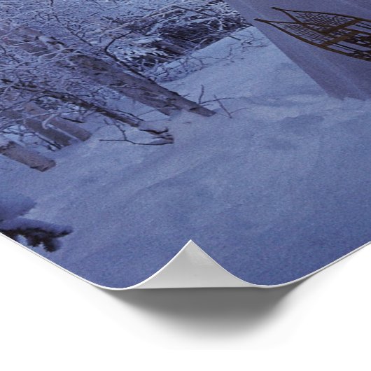 冬のテペ ポスター (角)