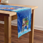 冬のテーブルのランナーのDalaの馬 ミディアムテーブルランナー (インサイチュ)