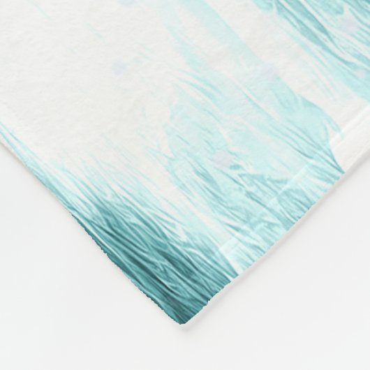 冬のテーマギャロピンアラビアンホース フリースブランケット (角)