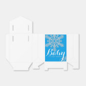 冬のテーマシャワーの好意 フェイバーボックス (折り畳みなし)