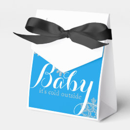 冬のテーマシャワーの好意 フェイバーボックス