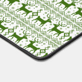 冬のテーマトナディアパターンホリデークリスマス デスクマット (コーナー)