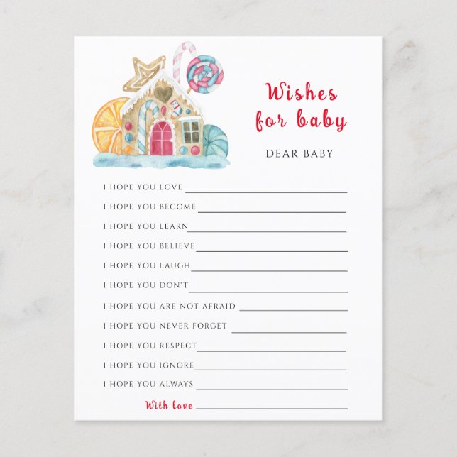 冬のテーマパーティーゲーム |ウィッシュベビー (正面)