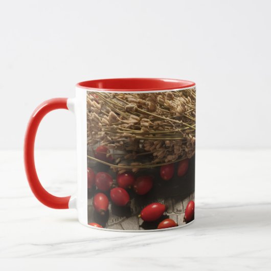 冬のディスプレイミュージアムマグ マグカップ (左)