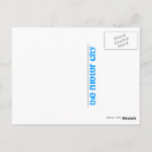 冬のデトロイト ポストカード (裏面)