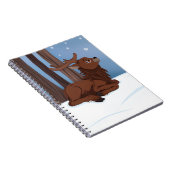 冬のトナカイ ノートブック (右側)
