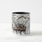 冬のトナカイ マグカップ (中央)