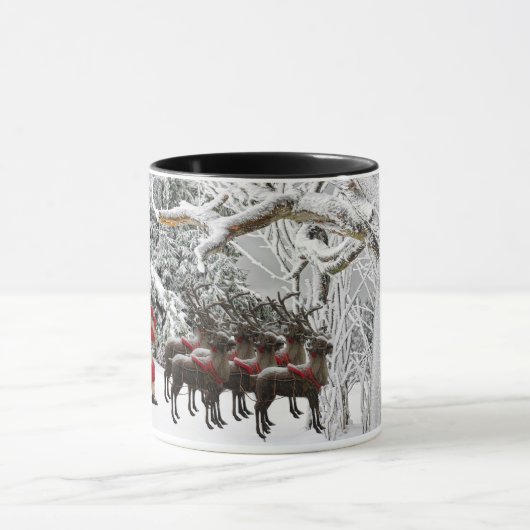 冬のトナカイ マグカップ (中央)