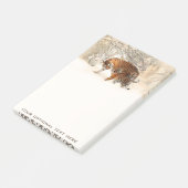 冬のトラのカスタムなポスト・イット ポストイット (アングル)