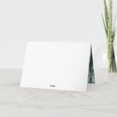 冬のトレイル、クリスマスカード シーズンカード (裏面)