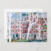 冬のトンプキンズスクエアパーク ポストカード (正面/裏面)