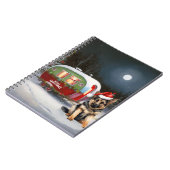 冬のドイツの羊飼いキャラバンクリスマスアドベンチャー ノートブック (左側)