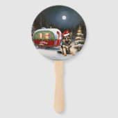 冬のドイツの羊飼いキャラバンクリスマスアドベンチャー ハンドファン (裏面)