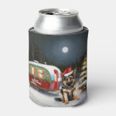 冬のドイツの羊飼いキャラバンクリスマスアドベンチャー 缶クーラー (缶正面)