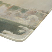 冬のナイアガラ滝（水の氷） カッティングボード (角)