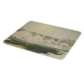 冬のナイアガラ滝（水の氷） カッティングボード (角)