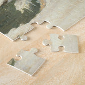 冬のナイアガラ滝（水の氷） ジグソーパズル (側面)